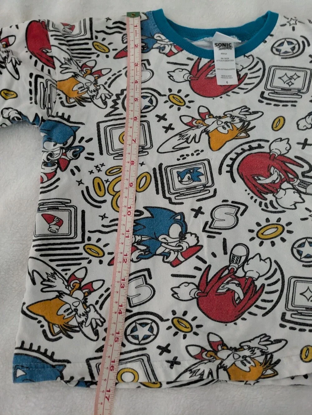 GUC Sonic the Hedgehog shorts & t-shirt set